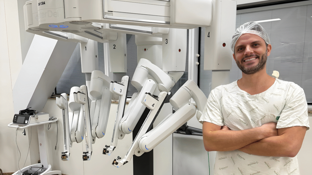 Cirurgia robótica urológica